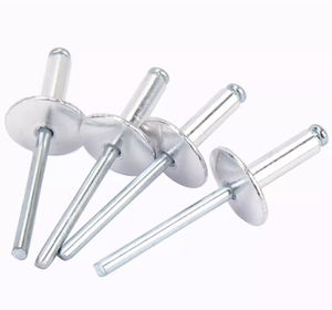 Rivets à tête bombée à extrémité ouverte 2mm-6.4mm Mandrin en acier et rivets aveugles en aluminium Tailles variées - Product Image 2