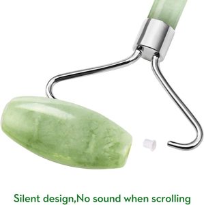 Ensemble de rouleaux faciaux et Gua Sha, outil de massage rafraîchissant pour réduire les poches, anti-rides, soin de la peau du contour des yeux, cadeau beauté - Product Image 4