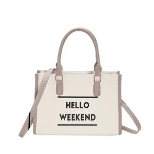 2025 Popular Fashion <b>Woman</b> <b>Handbags</b> PU Leather <b>Woman</b> Tote Bags with Letter <b>Large</b> <b>Woman</b> Sling Bags Wholesale - Product Image 5