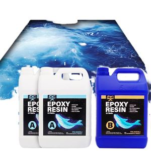 2 Part 3D Bathroom Floor Epoxy Sealer Clear Coat Resin Liquid for Concrete <b>Construction</b> Woodworking Packing Paint Coverage - Product Image 5