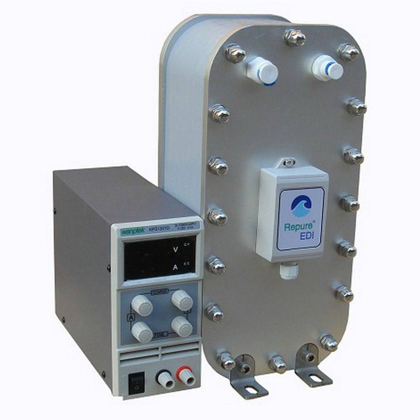 Edi Module Tank 20LPH EDI Module PH Ultra Pure Water Treatment Machinery Deionized ...