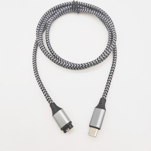 Loại C Đồng hồ thông minh sạc cáp Nylon bện USB sạc cáp dữ liệu cho <span class=keywords><strong>Garmin</strong></span> Fenix 5 5S 5x - Product Image 2