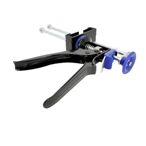 Pistolet à mastic manuel double <span class=keywords><strong>cartouche</strong></span> 1:1 <span class=keywords><strong>en</strong></span> alliage d'aluminium robuste 50 ml, distributeur de résine époxy bicomposante - Product Image 6