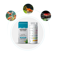 Kit de Test d'aquarium d'eau douce 6 en 1, appareil pour tester le pH niege, le chlore, le chlore, ensemble et en polycarbonate