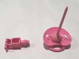 Ciuccio Giocattolo Miniatura per Bambole, Divertente Ciuccio per Bambini in Offerta - Product Image 2