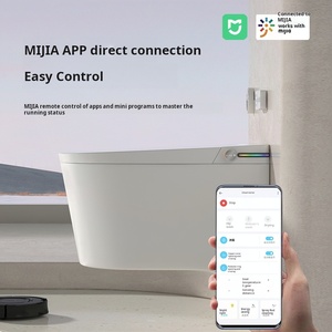 Hiện đại thông minh treo tường nhà vệ sinh thông minh bát đặt inodorous gốm WC kéo dài tự động cảm biến điều khiển từ xa ghế sưởi ấm P-trap - Product Image 6