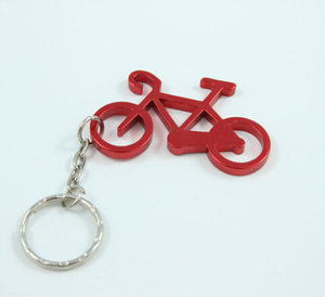 Abridor de Botellas de Aleación de Aluminio con Forma de Bicicleta, Diseño Novedoso y Popular, con Llavero - Product Image 5