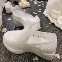 Prix bon marché moulage sous vide rapide chaussures en plastique semelles moule prototype fabrication uréthane coulée Silicone chaussures Service