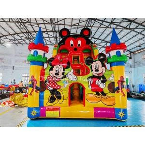 Tobogán Inflable Gigante de <span class=keywords><strong>Mickey</strong></span> <span class=keywords><strong>Mouse</strong></span> de PVC de Alta Calidad para Niños y Adultos, para Alquiler y Uso Familiar - Product Image 1