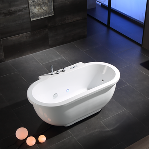 <span class=keywords><strong>Baignoire</strong></span> autoportante en acrylique Jacuzzi SPA <span class=keywords><strong>de</strong></span> Chine pour bains intérieurs <span class=keywords><strong>dans</strong></span> les appartements et les villas, utilisation en <span class=keywords><strong>salle</strong></span> <span class=keywords><strong>de</strong></span> <span class=keywords><strong>bain</strong></span>, robinet inclus - Product Image 2