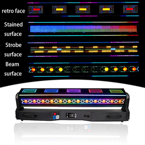 Barra de luz LED de 800W DMX512 con rotación gradual, diseño de dragón dorado, a todo color, tipo Pixel Bar Wash, adecuada para KT, bares, salones de banquetes y teatros. - Product Image 1