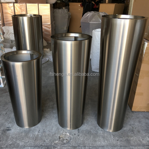 Vase de sol moderne de luxe en acier inoxydable et jardinière décorative <span class=keywords><strong>XXL</strong></span>, vase à fleurs en métal doré pour hôtel et décoration intérieure - Product Image 5