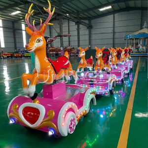 <span class=keywords><strong>Train</strong></span> de Noël sans rails à piles sur le thème du <span class=keywords><strong>petit</strong></span> cerf, équipement d'amusement, <span class=keywords><strong>train</strong></span> sans rails personnalisable <span class=keywords><strong>pour</strong></span> carnaval - Product Image 1