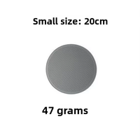 Tapis de séchage de vaisselle en silicone pour comptoir de cuisine Tapis en silicone pour la cuisson Sous-verres de table ronds et souples imprimés sur mesure en silicone