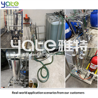Filtre à cartouche à membrane plissée microporeuse de précision, filtre à chariot, machine à deux étages, filtration de solutions électroniques pour électrolyse