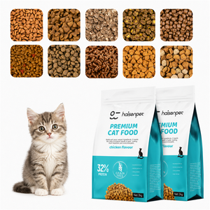 Nourriture <span class=keywords><strong>pour</strong></span> chats d'intérieur certifiée ISO, riche en viande, nutrition naturelle équilibrée, alimentation <span class=keywords><strong>de</strong></span> base, croquettes <span class=keywords><strong>pour</strong></span> chats, livraison rapide - Product Image 1