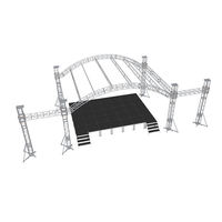 Soporte de Aluminio de Alta Calidad para Iluminación, Estructura de Truss para Colgar Altavoces, Luces, Arco de Truss para Eventos