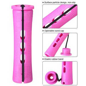 Bigoudis à permanente multi-tailles personnalisés en gros, outils de coiffure DIY, rouleaux à cheveux en plastique, bigoudis à froid pour cheveux longs et courts - Product Image 2
