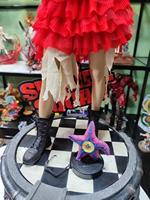 Estatua de Resina de Harley Quinn con Vestido Rojo, Escuadrón Suicida 2, Figura de Margot Robbie 1/4, Escultura Coleccionable de Anime para Decoración de Sala de Juegos