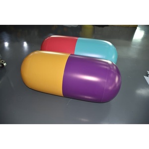Modèle de pilule gonflable géant personnalisé KeepFuns, capsule gonflable promotionnelle pour événements médicaux et promotion de marque - Product Image 4
