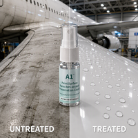 Finition de peinture de qualité industrielle A1, anti-rayures, liquide transparent, essence nano micro-silice céramique, formule modifiée invisible