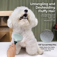 Kit de Toilettage pour Animaux de Compagnie 8-en-1 en Acier Inoxydable et Plastique Écologique, Luxe, Simple, Portable et Pratique pour Chiens et Chats - Ongles