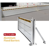 Barrière automatique de porte d'inondation pour la maison système de contrôle d'inondation de l'eau barrières de Protection de porte en aluminium maison Garage barrière anti-inondation