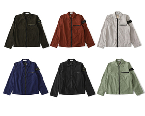 Veste légère et décontractée pour homme, en nylon métallisé, à séchage rapide, style oversize, idéale pour l'île, pour le dropshipping - Product Image 3