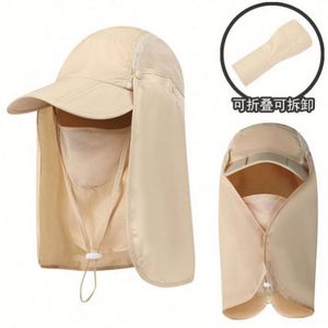 Chapeaux de pêche imperméables en polyester pour la protection solaire, pliables, à séchage rapide, respirants et écologiques pour activités de plein air - Product Image 6