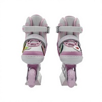 Patins à roulettes pour filles, réglables, 2 en 1, imperméables, roues en PU, vitesse élevée, mignons, DIY Abec-7