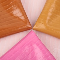 Nouveau cuir PU imperméable et résistant à l'usure de 1,1 mm, imitation crocodile avec cristaux, pour sacs, référence J7196