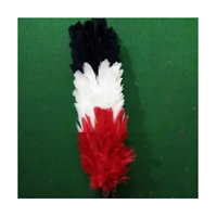 Plumes de dinde teintées Soraj Enterprises, longues de 3,6 pouces, pour artisanat, projets artistiques DIY, confection de vêtements, coiffes et décorations d'événements