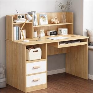 Table moderne de rangement d'angle en bois avec étagère à livres <span class=keywords><strong>bureau</strong></span> d'étude d'ordinateur pour la maison et le <span class=keywords><strong>bureau</strong></span> - Product Image 4