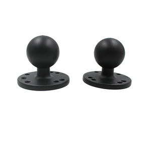 Soporte de bola doble de 1.5'' con dos placas redondas VIN-C-003 con brazo mediano para montaje de tabletas en vehículos por perforación - Product Image 6