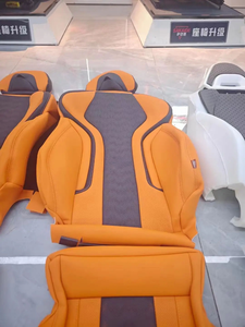 Vente flash : Housses de siège en cuir véritable style M3 pour BMW Série 5, compatibles avec les modèles E90 91 92 <span class=keywords><strong>93</strong></span> 21 30 36 46 F30 31 34 35 G20 G21 - Product Image 4