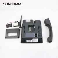 Téléphone IP d'entreprise SUNCOMM SC01 4G LTE Carte SIM WiFi 2.4G Conférence audio Protocole SIP Système Android Téléphone VOIP