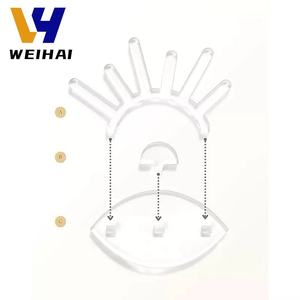 Mignon mauvais œil acrylique bijoux présentoir-anneau support organisateur pour collier boucles d'oreilles Boho décor à la maison - Product Image 5