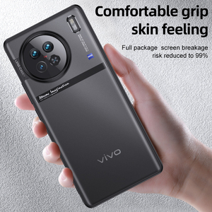 Funda de teléfono transparente a prueba de golpes para <span class=keywords><strong>Vivo</strong></span> X90 <span class=keywords><strong>Pro</strong></span> Plus <span class=keywords><strong>X80</strong></span> Reno8 <span class=keywords><strong>Pro</strong></span> A33 A53 A73 - Product Image 4