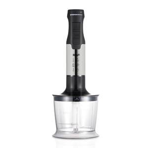 Batidora de Mano de Acero Inoxidable de Alta Calidad, 4 Cuchillas, Perilla de Velocidad, Electrodoméstico de Cocina Eléctrico para Triturar Hielo, Función de Porción Individual - Product Image 5