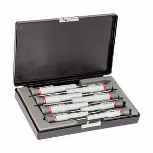 Jeu de tournevis 6 pièces avec embouts magnétiques de précision pour la réparation électronique - Product Image 1