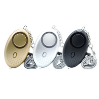 Lampe torche de défense personnelle pour femmes Enguard EG-P1 avec alarme 130 dB, bouton de panique personnel, porte-clés de sécurité (3 piles LR44)