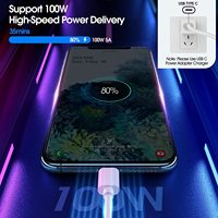 Cable de Carga Tipo C Blanco, Cargador Rápido para tu Teléfono, Carga en 90 Minutos para Dispositivos Android, Accesorios para Celulares