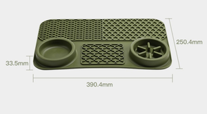 OEM ODM Wholesale Food Grade Eco-Friendly Silicone Square Dog Bowl Slow Feeder <b>Mat</b> for Dogs & <b>Cats</b> Premium Pet Lick <b>Mat</b> - Product Image 6