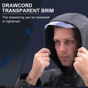 Impermeable de Tela Oxford con Precio de Fábrica Personalizado, Impermeable de Poliéster Recubierto de PVC, Impermeable Desechable <span class=keywords><strong>para</strong></span> Adultos, Niños y Niñas - Product Image 2