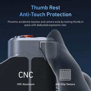Kit de Agarre TELESIN Master Grip para iPhone 17 Pro/Max, Agarre Magnético Ecológico para Cámara de Teléfono para Juegos, Batería de 3200mAh, Carga Inalámbrica - Product Image 5