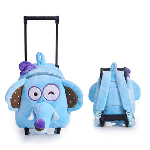 Enfants Cartoon Rolling Sac <span class=keywords><strong>à</strong></span> dos en peluche en forme d'animal <span class=keywords><strong>Cartable</strong></span> Kids School Sacs <span class=keywords><strong>à</strong></span> roulettes pour garçons et filles - Product Image 3