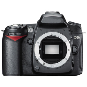 Appareil photo reflex numérique d'occasion de marque originale D90 avec chargeur de batterie, sangle d'épaule, appareil photo numérique D90 - Product Image 1