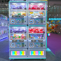 Distributeur de capsules Gacha à monnayeur, machine à griffes, système de combinaison modulaire pour centre de divertissement