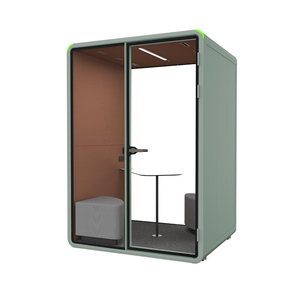 Cabine acoustique insonorisée multi-scènes pour 2 personnes, idéale pour bureau, hôtel, bibliothèque, coworking - Product Image 6