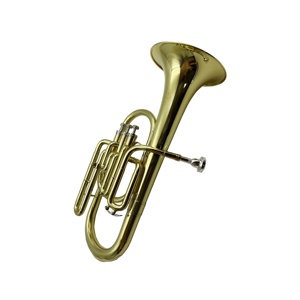 Trompa Alta Dorada de Alta Calidad SEASOUND OEM JYAH730, Nivel Profesional, Tono EB, con Pistones de Acero Inoxidable y Estuche de Lona - Product Image 3